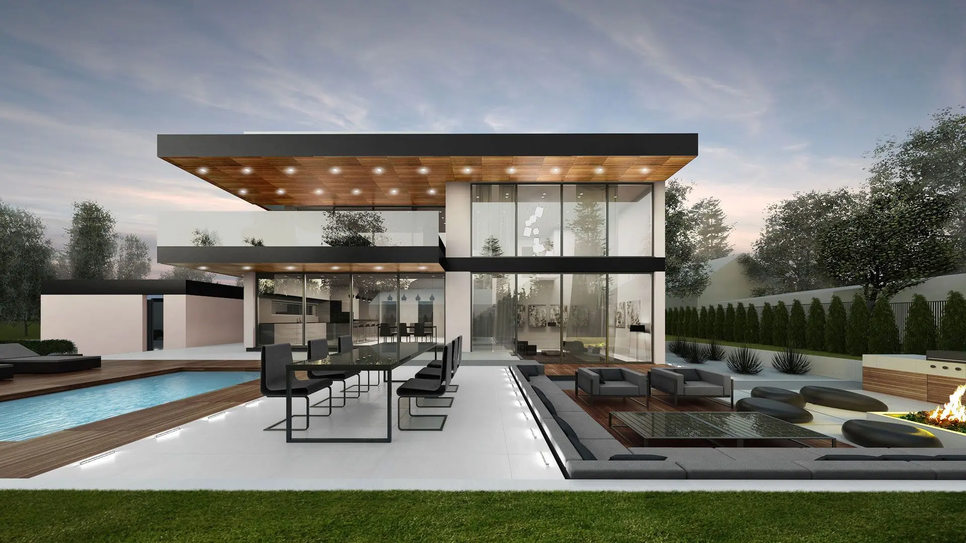 large modern house